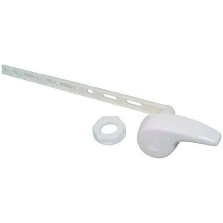 ALL-SOURCE White Tank Lever with Plastic Arm 436836